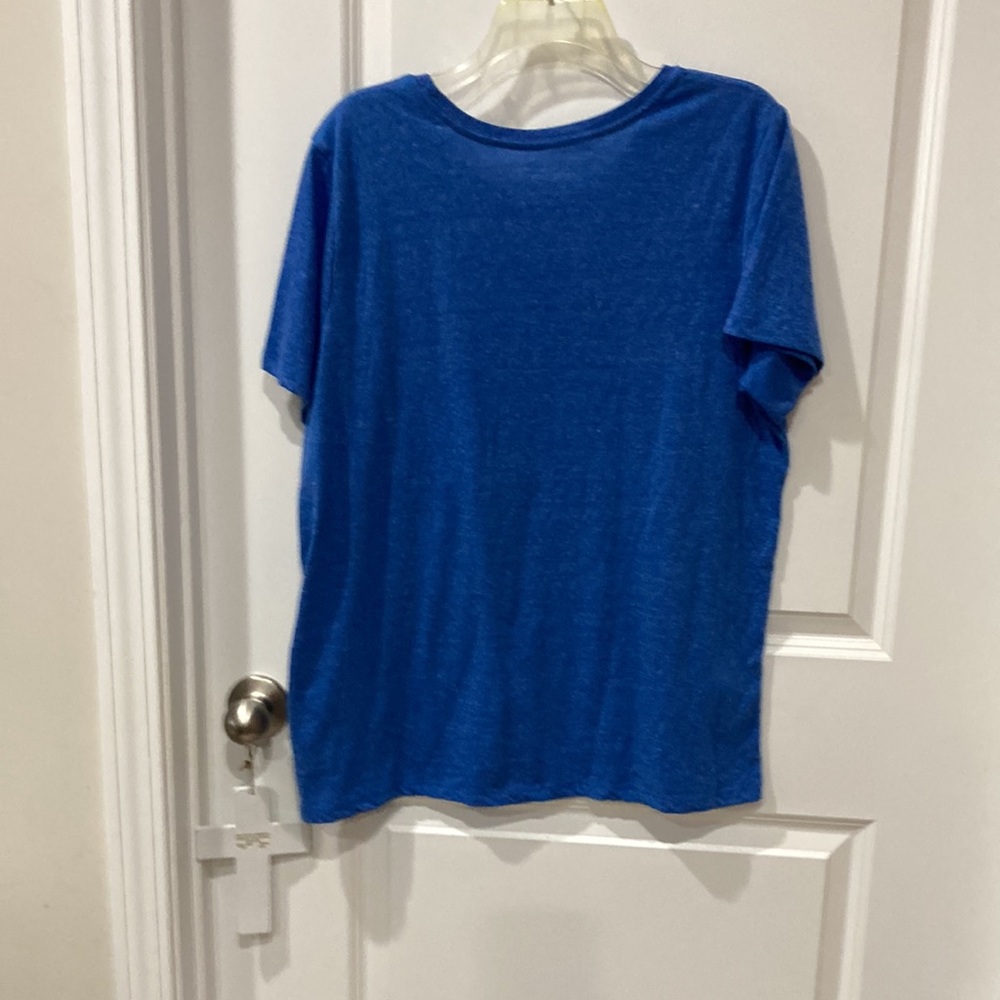 Size XXL (20) Women’s Patriotic Cat Short Sleeve Tee Shirt - Picture 4 of 7